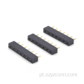 Conector de cabeçote fêmea com passo de 2,54 mm 7P
